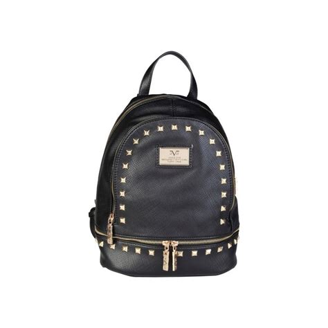 1969 versace blue studded backpack purse|leeds Versace 19.69 outlet.